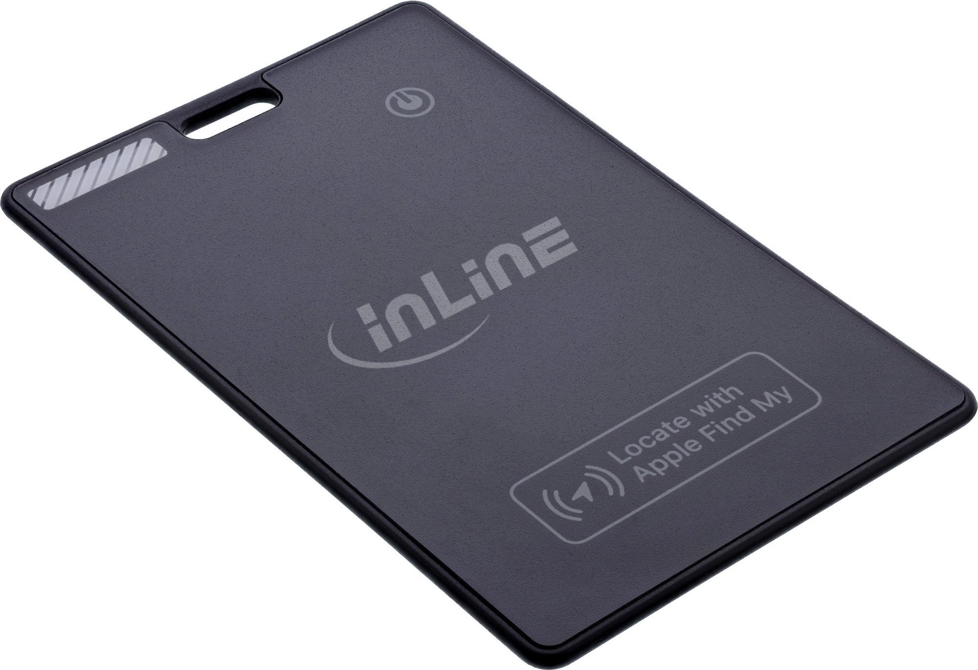 InLine® Wallet Finder, smarte Karte für die Geldbörse, Qi-Aufladung,100mAh, IPX5
