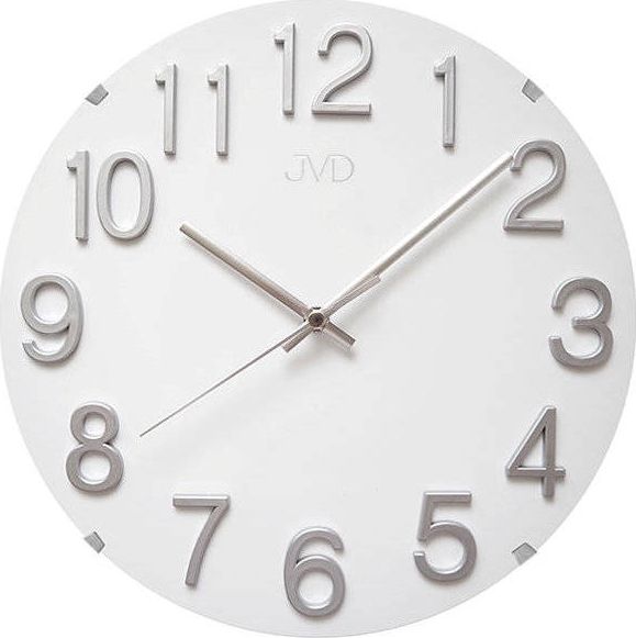 JVD Zegar ścienny JVD HT98.5 30 cm Wypukłe Cyfry