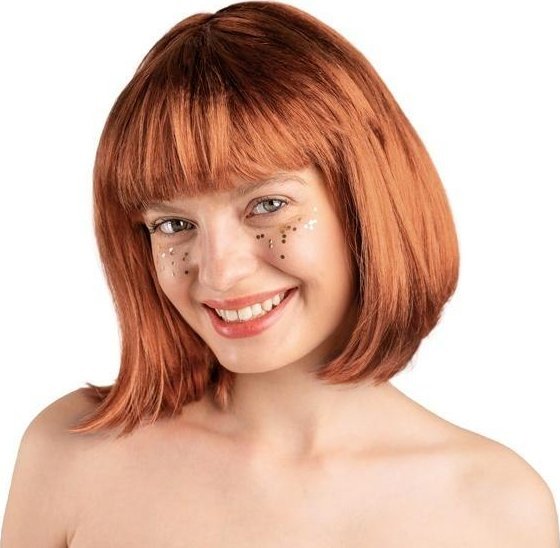 Peruka Kleopatra ruda