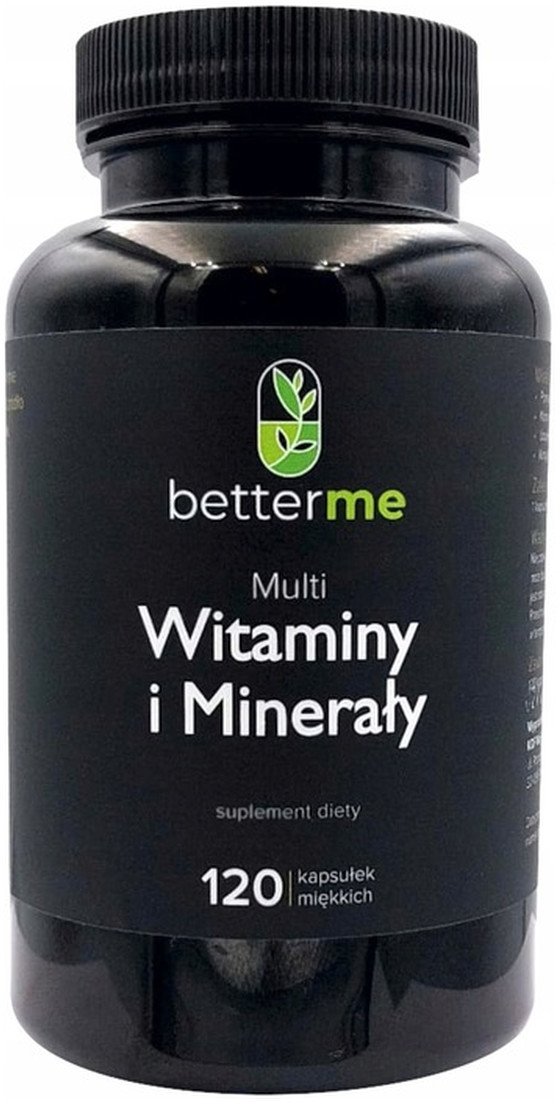 BETTERME_Multi Witaminy i Minerały suplement diety 120 kapsułek