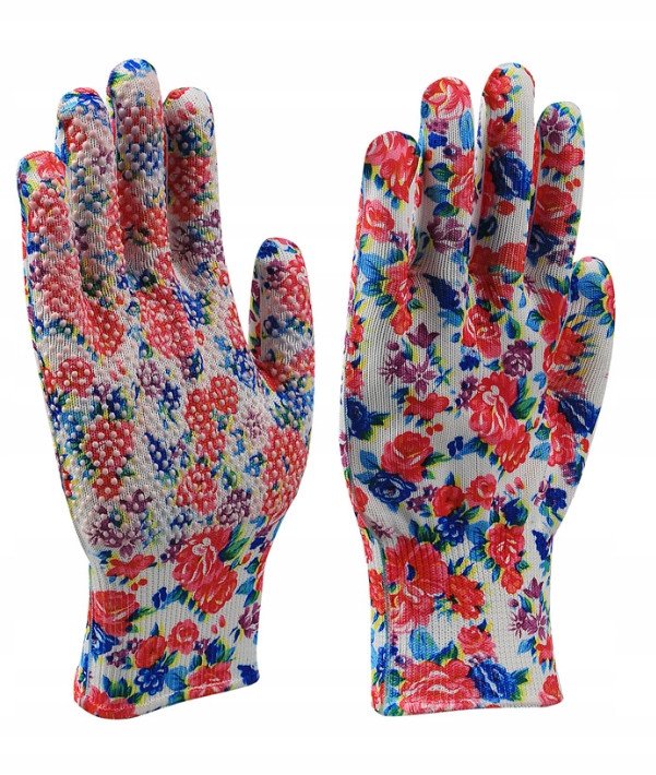RĘKAWICE OGRODOWE FLOWER R.7/S