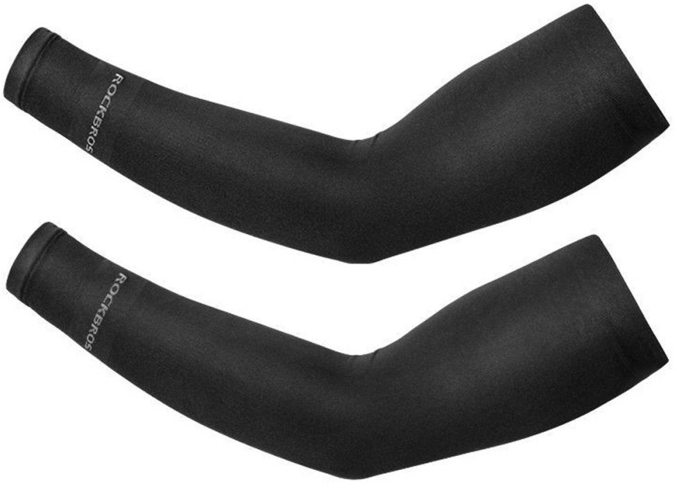 Rękawki rowerowe termoaktywne RockBros, czarne