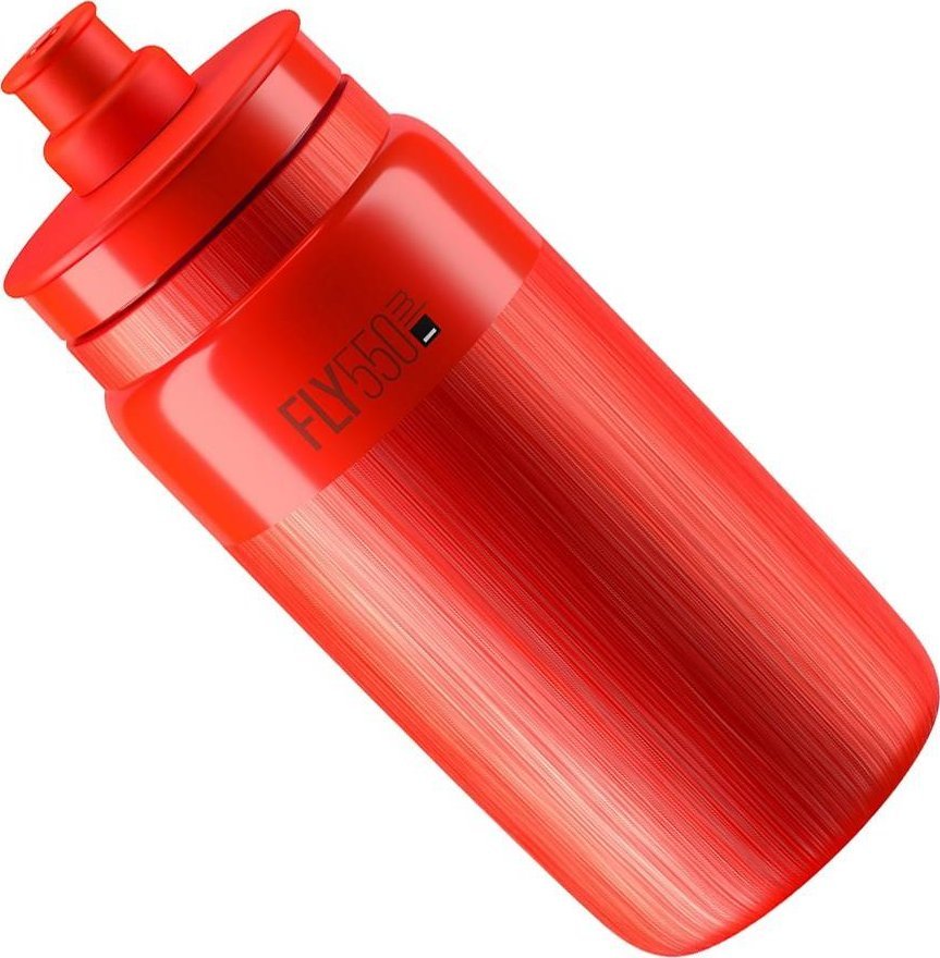 Elite Bidon Elite FLY Tex, czerwony, 550 ml