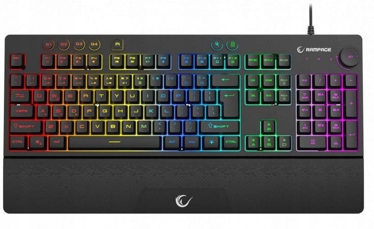 Klawiatura Rampage Simula RGB (KB-GX65)