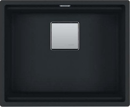 Zlewozmywak Franke Granitinė plautuvė Franke Kubus 2, KNG 110-52, Juoda matinė