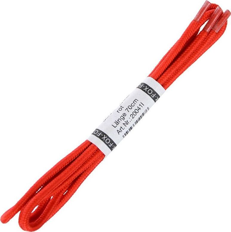 Fox Fox Outdoor Sznurowadła Wojskowe 70cm Czerwone uniwersalny