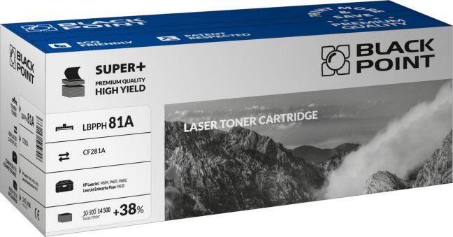 Toner Black Point LBPPH81A Black Zamiennik 81A (BLHM604BCBW)