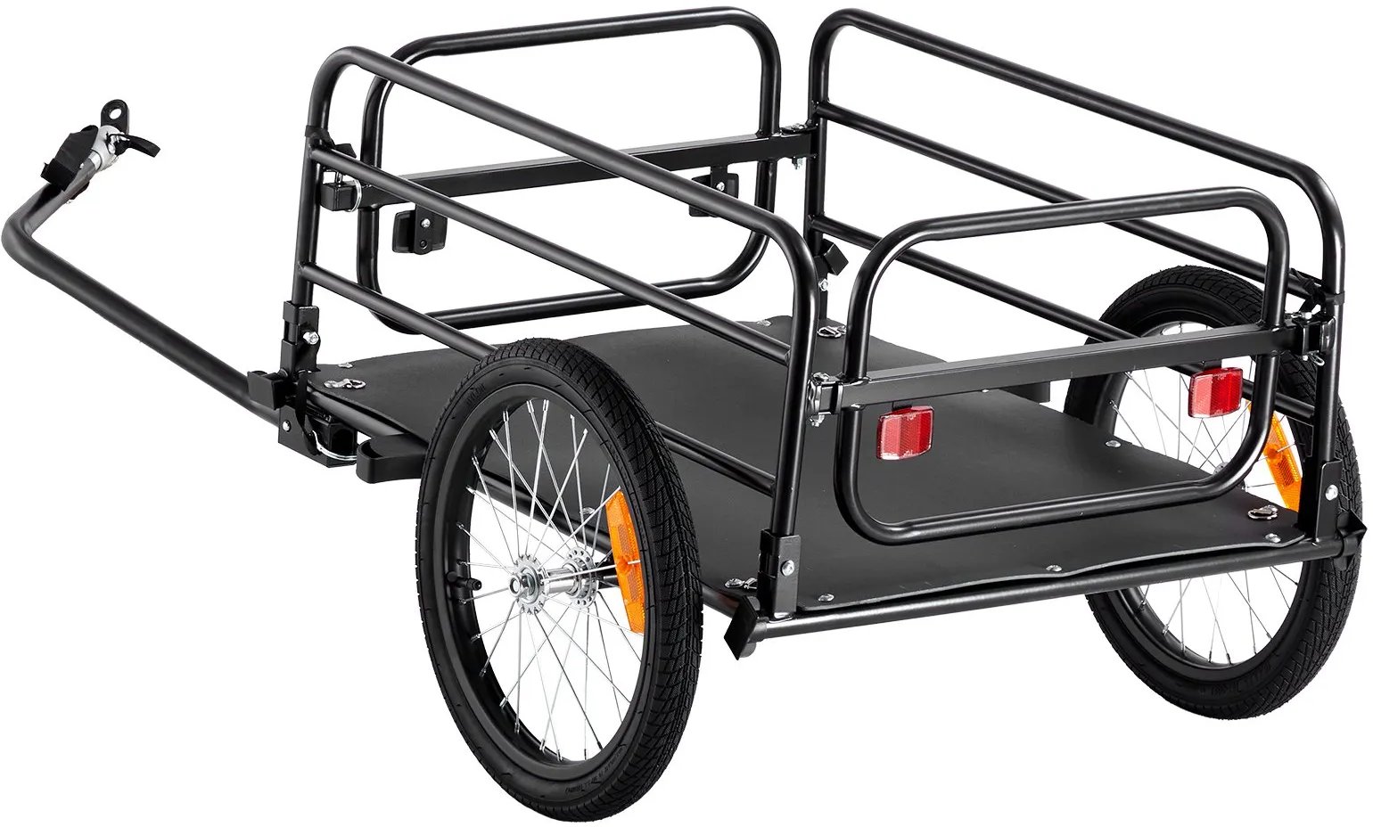 Przyczepka rowerowa 72.5 kg, składana, koła 40.6 cm, z hitch