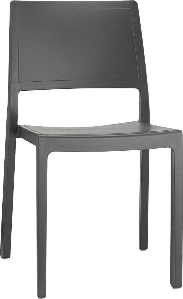 SCAB Design Krzesło Kate antracyt z tworzywa