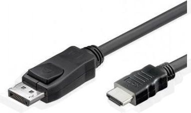 Kabel Techly DisplayPort - HDMI 1m czarny (ICOC-DSP-H-010)