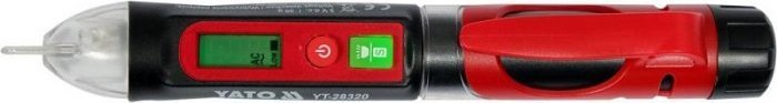 Yato PRÓBNIK NAPIĘCIA INDUKCYJNY Z WYŚWIETLACZEM (1 SZT)