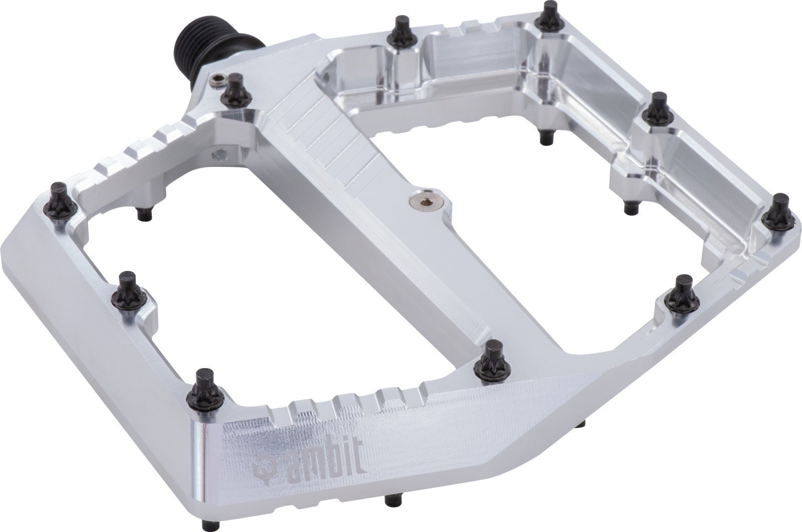 AMBIT Breach regulowane pedały platformowe z hamulcem obrotu Rozmiar: M, Wybierz kolor: Silver