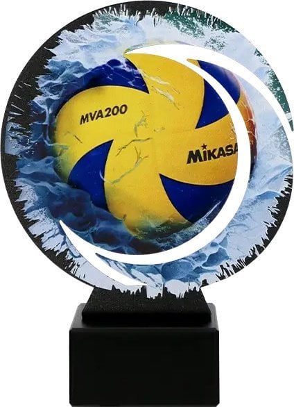 Victoria Sport Trofeum metalowe z marmurową podstawą - Siatkówka