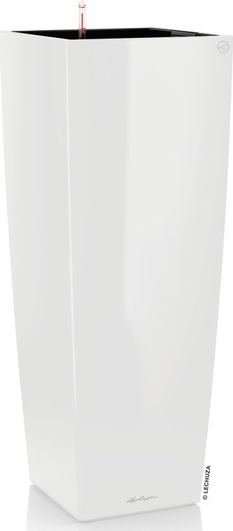 Lechuza DONICA LECHUZA CUBICO ALTO BIAŁY