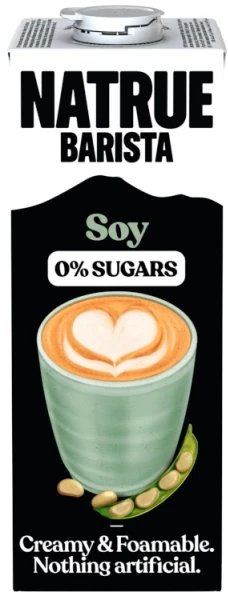 Napój, mleko sojowe wegańskie bez cukru Soy Drink 1l - Natrue Barista