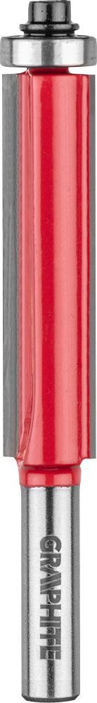 Graphite Frez widiowy (Frez prosty z dolnym łożyskiem, długi, HM, 13 x 50 mm, trzpień 8 mm)