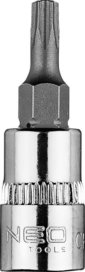Neo Końcówka TORX TX20 na nasadce 1/4", krótka, 37 mm