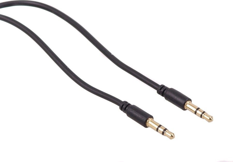 Kabel Maclean Jack 3.5mm - Jack 3.5mm 1.5m czarny (MCTV-815)