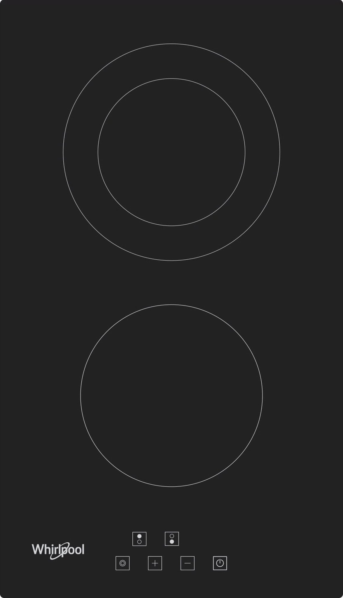 Płyta grzewcza Whirlpool Płyta ceramiczna WHIRLPOOL WRD 6030 B