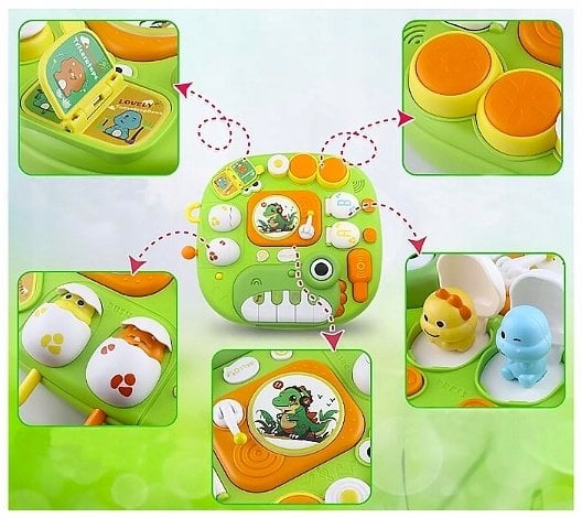 Stolik edukacyjny dla dzieci dinozaur 18 m+