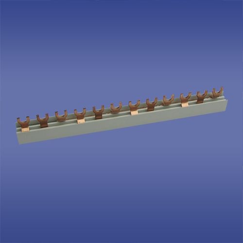 Elektro-Plast Szyna łączeniowa 3P 63A 10mm2 widełkowa 18mod. 3F S18 3F-10 (45.188)