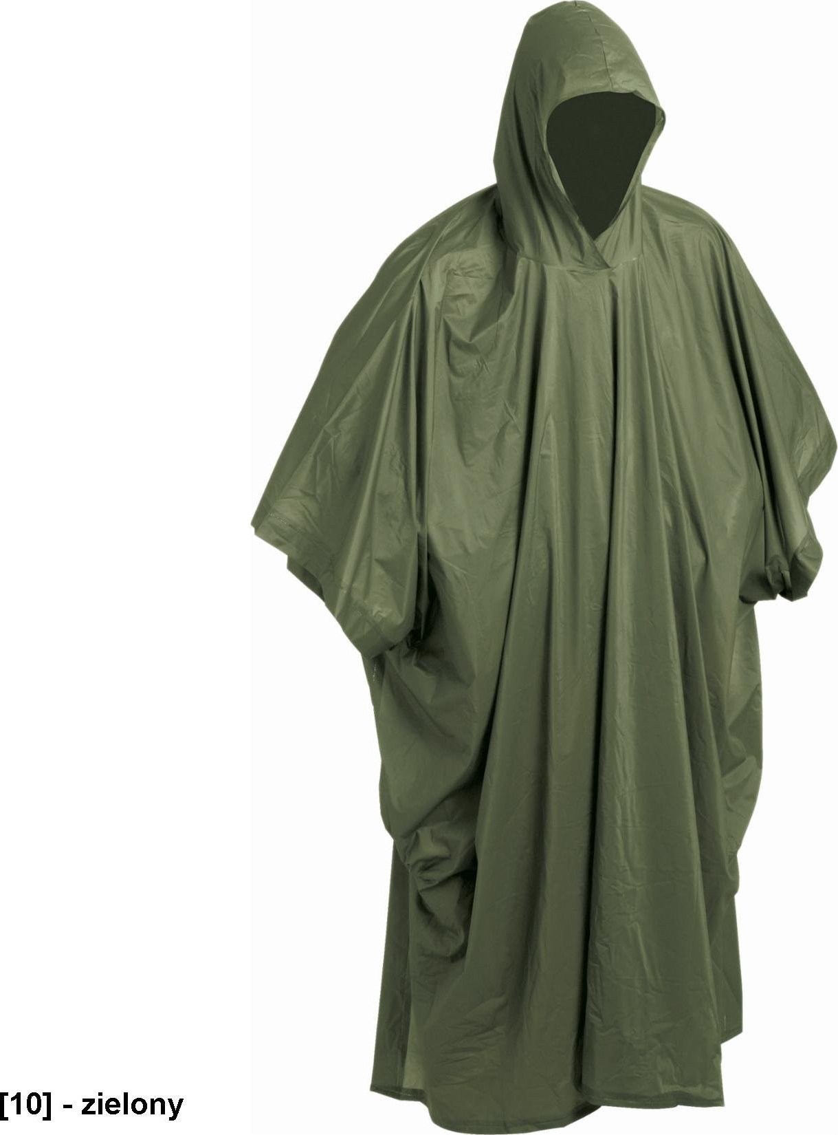 CERVA PONCHO PVC - płaszcz - zielony