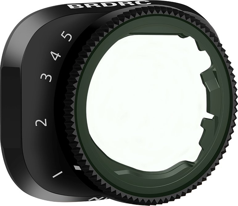 BRDRC FILTR VND SZARY Z REGULACJĄ DO DRONA DJI MINI 3 / MINI 3 PRO VND2-5(ND4-ND32)