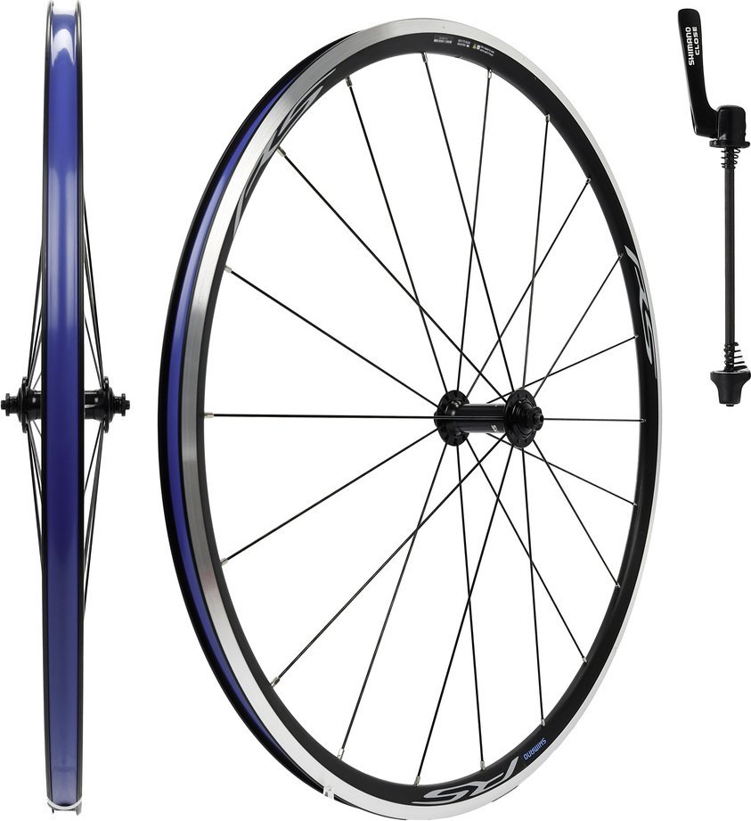 Koło przednie Shimano WH-RS100, 29", QR, Center Lock, czarne