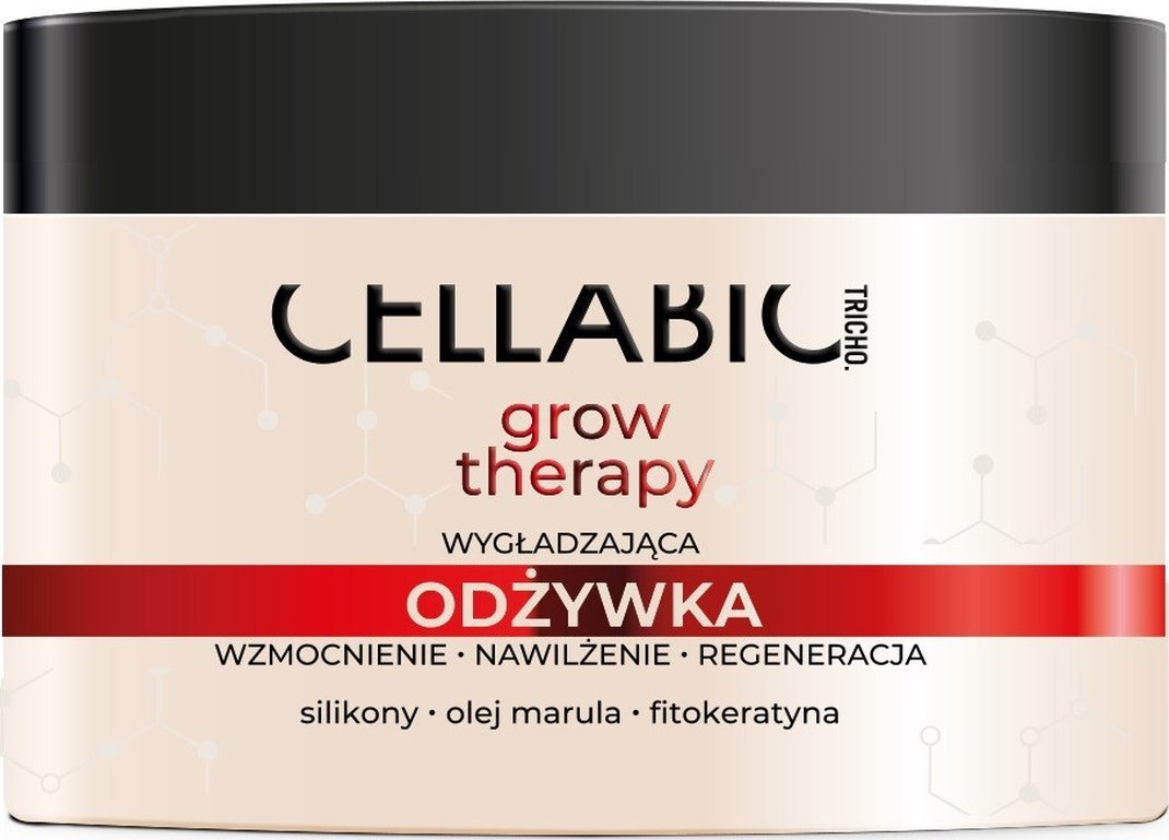 Cellabic Tricho grow therapy odżywka wygładzająco-wzmacniająca do włosów 300ml