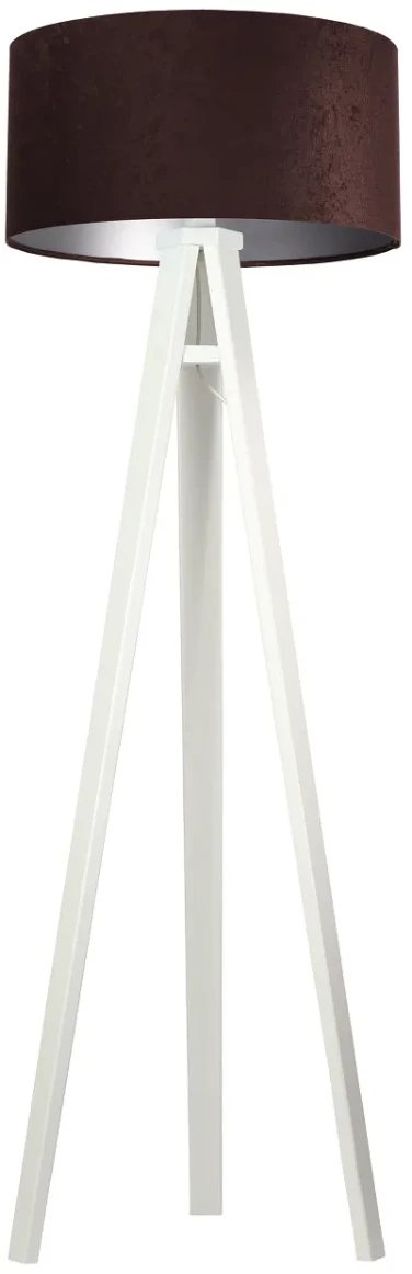 Lampa stojąca HOME 50 brązowa/srebrna/biała BPS KONCEPT