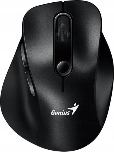 Mysz Genius Mysz bezprzewodowa Genius Ergo 9000S Mini Czarna Cichy klik Bluetooth 5.0 + 2,4GHz