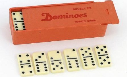 Adar Gra Domino w pudełku