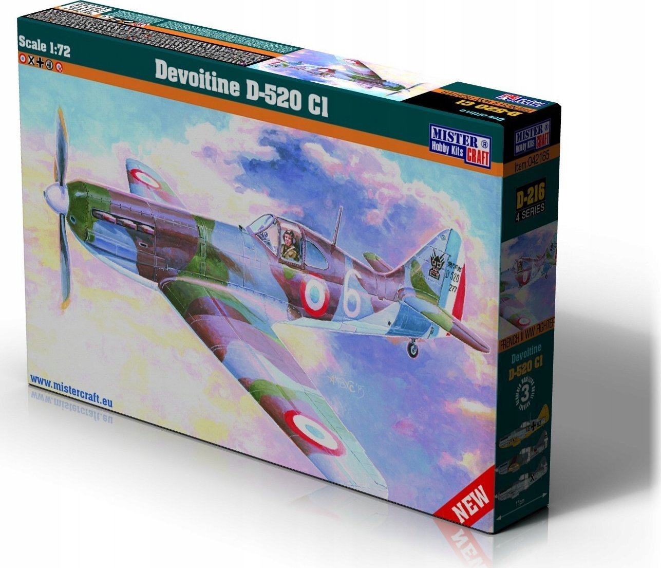 Mastercraft Model Devoitine D-520 CI 1:72 42165