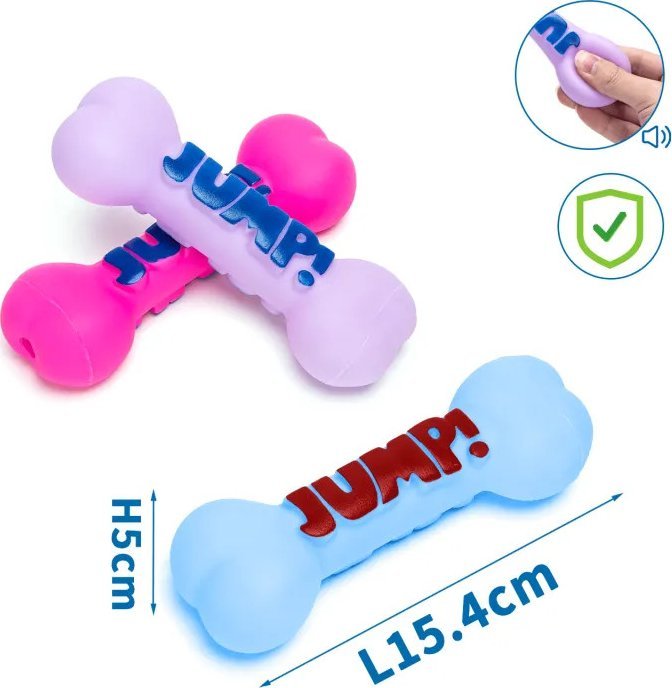 Nobleza Winylowe kości z dźwiękiem dla psa Winylowe kości z dźwiękiem dla psa