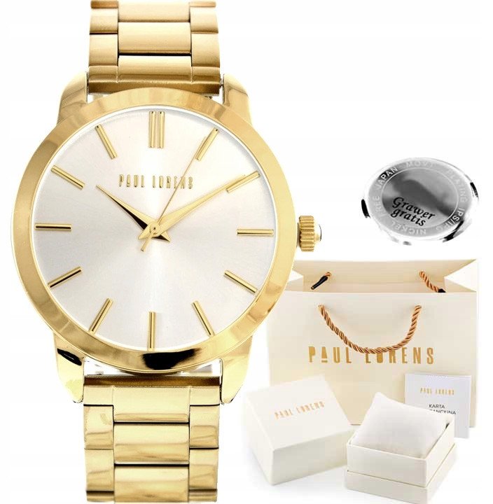 Zegarek damski Paul Lorens STIVA-3D1 Z GRAWEREM