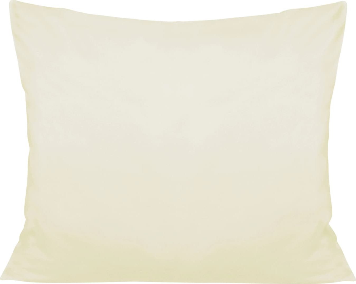 Poszewka satyna bawełna krem 155/50x70