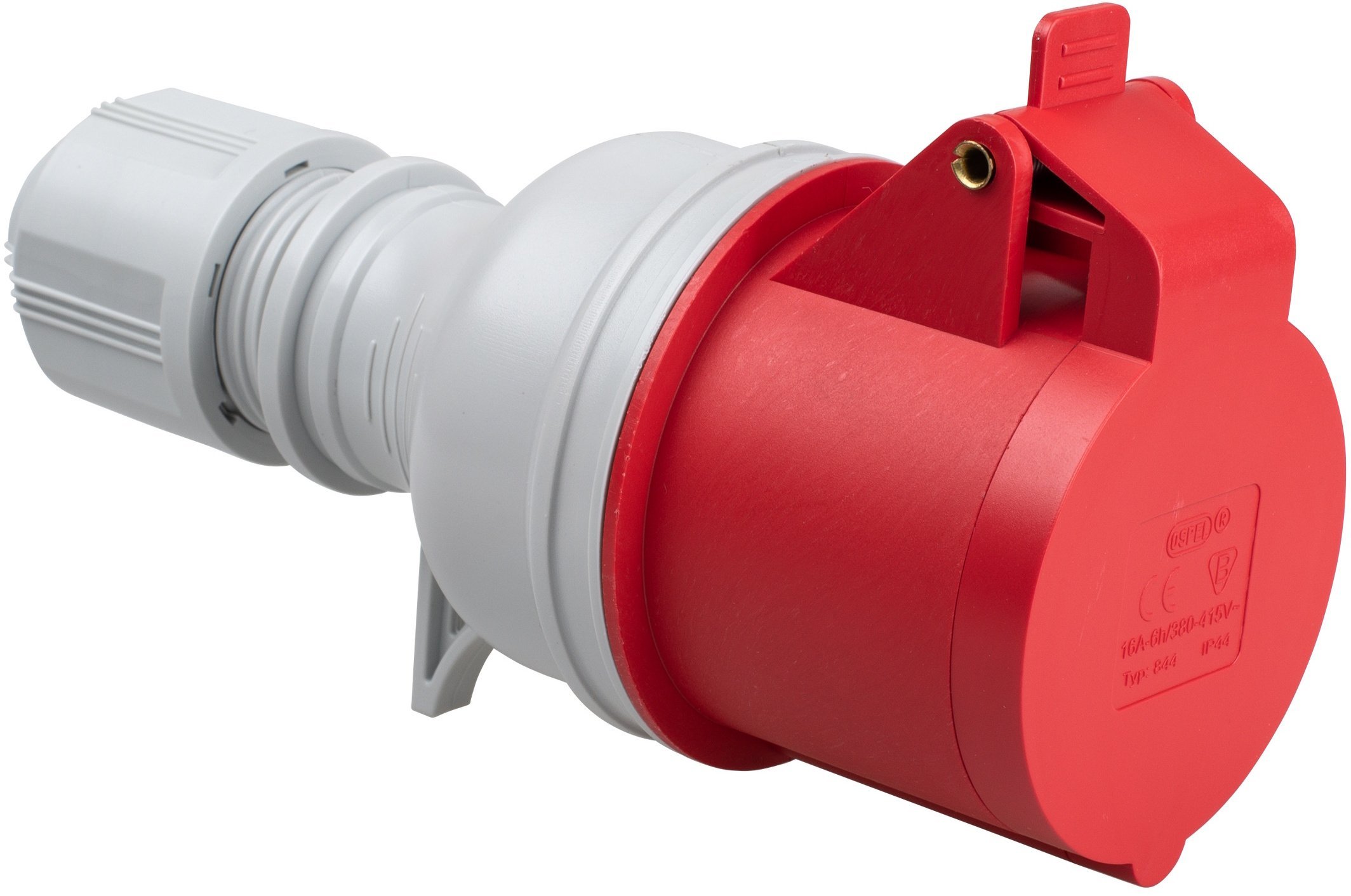 Gniazdo siłowe przenośne 16A 3P + N + uziemienie GSP-5-16/22/30