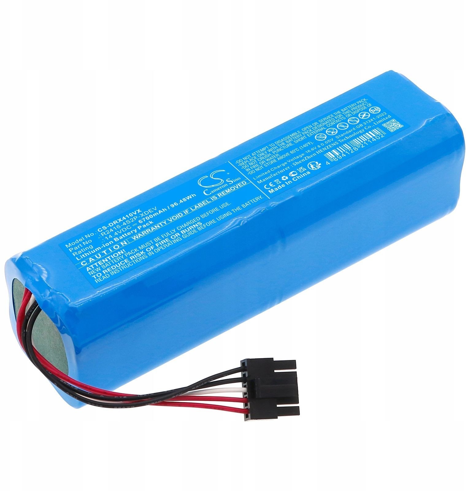 Akumulator Bateria typu R2416-4S2P-XDEV do Dreame X 40 X40 Master RLX73CE / CS-DRX410VX