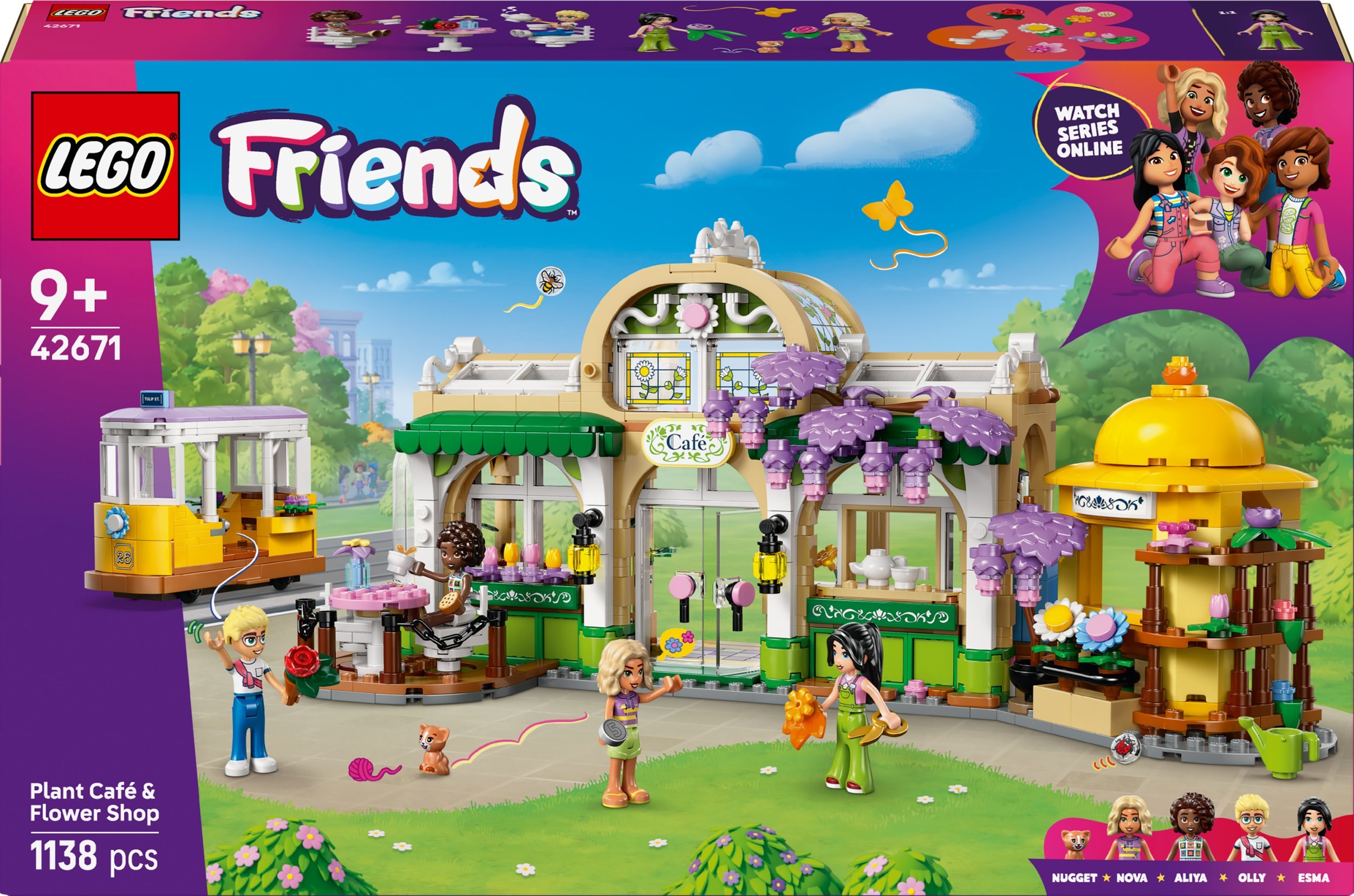 LEGO Friends Zielona kawiarnia i kwiaciarnia (42671)