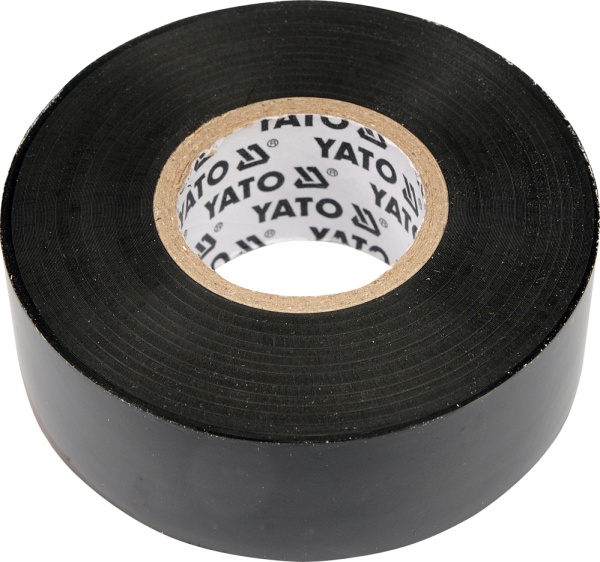Yato Taśma elektroizolacyjna 12mm x 0,13mm 10m czarna (YT-8152)