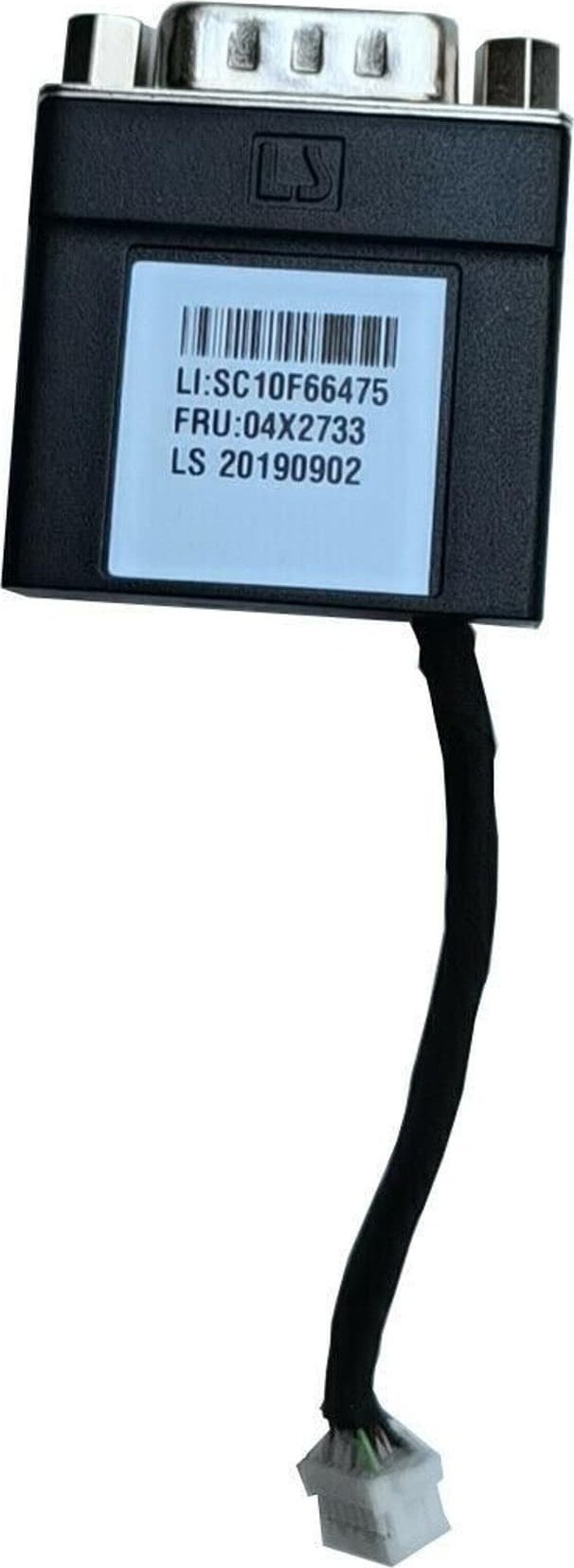 Kabel Lenovo Lenovo 04X2733 kabel VGA 0,05 m VGA (D-Sub) Czarny