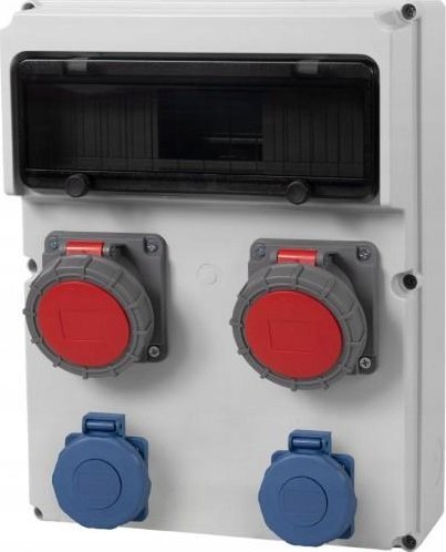 F-Elektro Rozdzielnica FEMO 13M 16/5, 32/5, 2x230V IP65