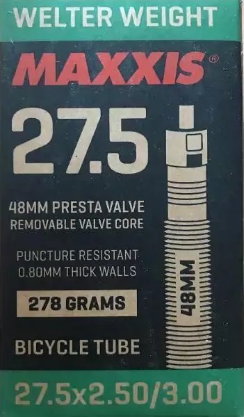 Maxxis DĘTKA MAXXIS FAT/PLUS TUBE 27,5X2,5/3,0 FV48MM 0,8MM