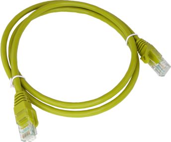 Alantec Patch-cord U/UTP kat.6 PVC 2.0m żółty (KKU6ZOL2)