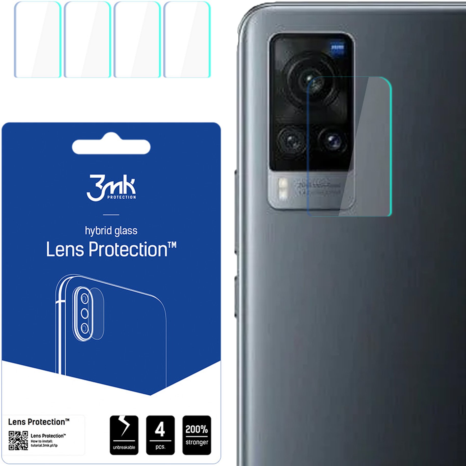 VIVO X60 5G - 3MK LENS PROTECTION