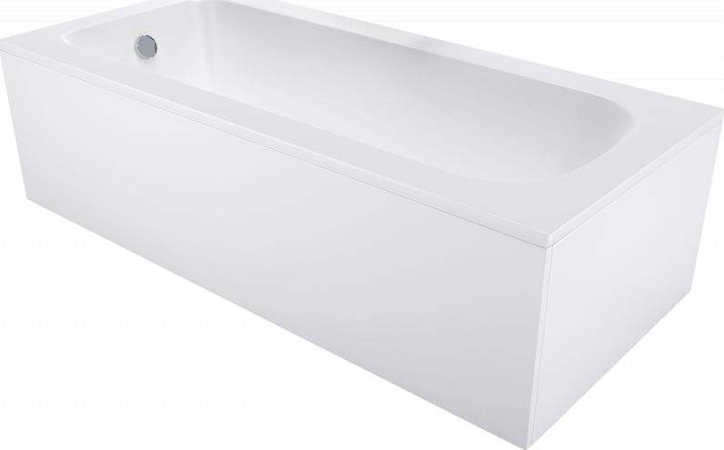 Wanna Mexen Mexen Vega wanna prostokątna 180 x 80 cm z obudową, biała - 55011808000X