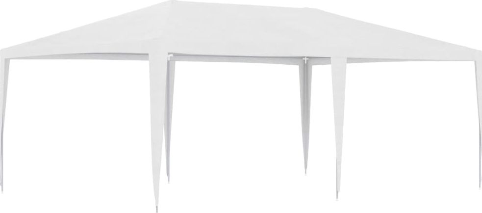 vidaXL Namiot imprezowy, 4 x 6 m, biały