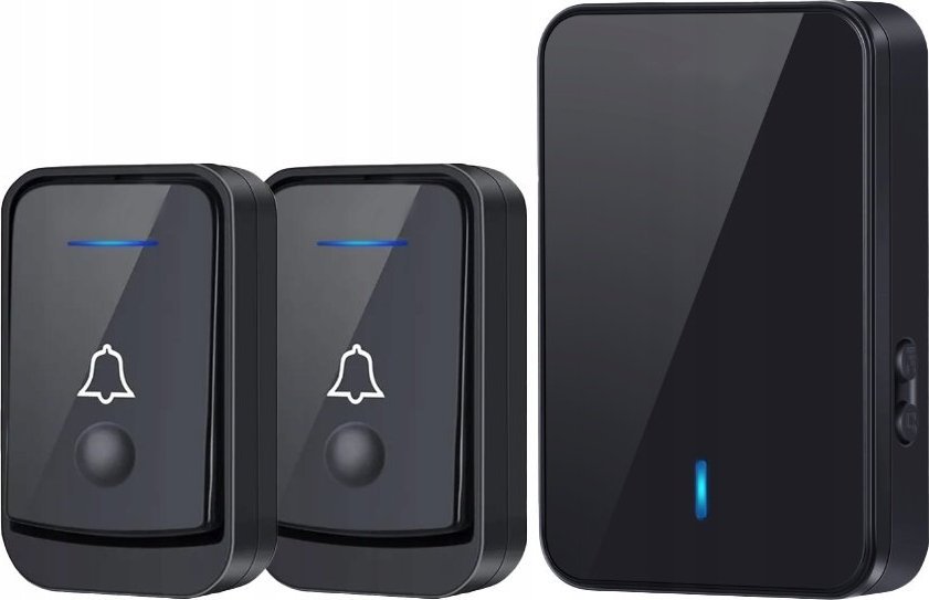 Spreest DZWONEK BEZPRZEWODOWY WODOODPORNY 300M BATERYJNY 2x nadajnik