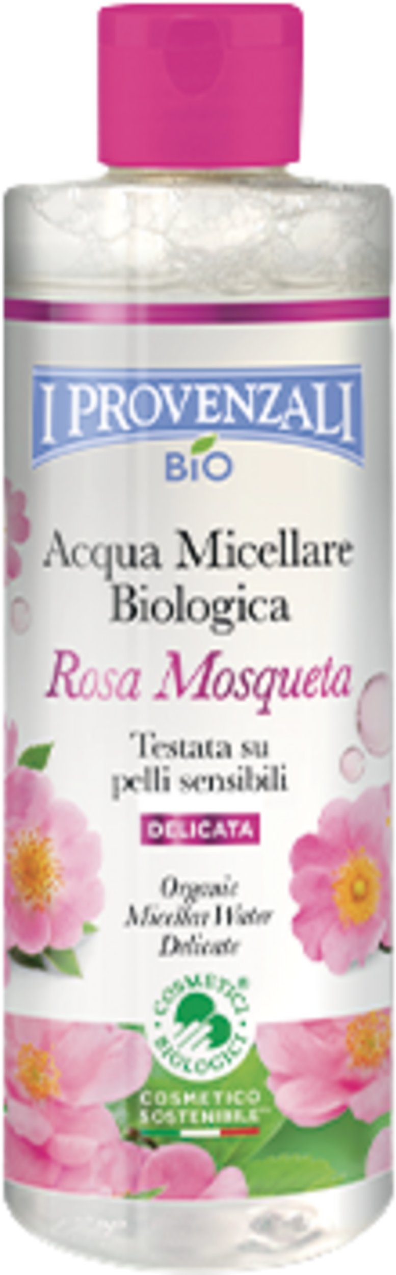 Micelinis vanduo normaliai ir mišriai odai I Provenzali Rosa Mosqueta, 400 ml