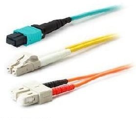 AddOn - Patch-Kabel - LC/PC Multimode (M) zu LC/PC Multimode (M) - 10 m - Glasfaser - Duplex - 50/125 Mikrometer - OM4 - Aquamarin